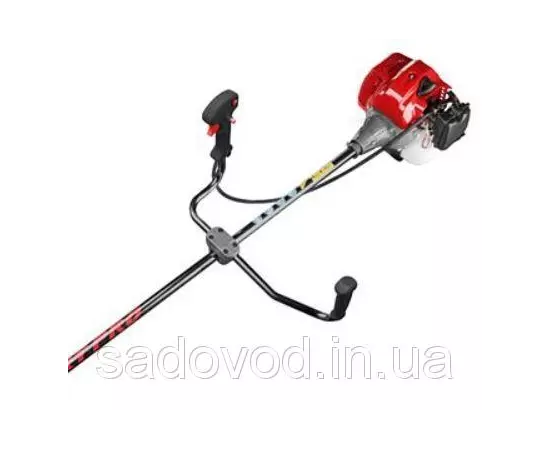 Мотокоса START PRO SGT-4200 (2 ножі, 2 котушки, маска, ремінь-ранець), фото , зображення 3