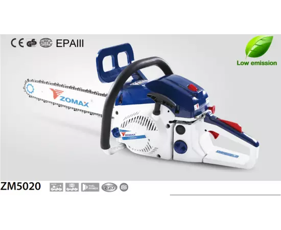 Бензопила ZOMAX ZM5020 (2.7 л.с.), фото , изображение 13