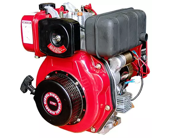 Двигатель дизельный WEIMA WM178FE (6 л.с., шлиц 25 мм, электростартер, для WM1100 ), фото , изображение 3