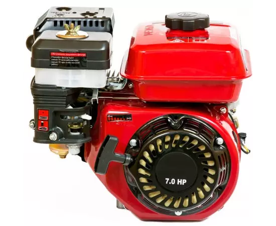 Двигун бензиновий WEIMA BT170F-Т/25 (7 к.с., шліц 25 мм), фото , зображення 2