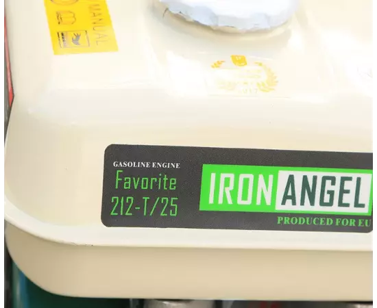 Двигун бензиновий IRON ANGEL FAVORITE 212-T/25 (7.5 л.с., шліц 25 мм), фото , зображення 6