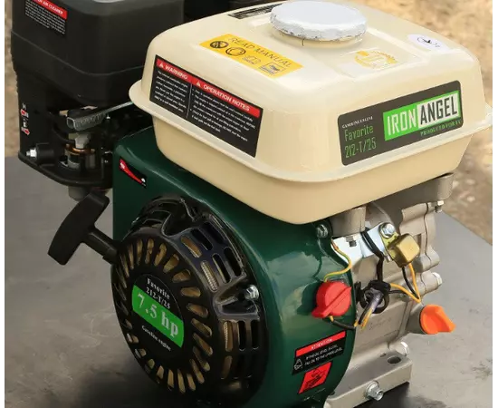 Двигун бензиновий IRON ANGEL FAVORITE 212-T/25 (7.5 л.с., шліц 25 мм), фото , зображення 8