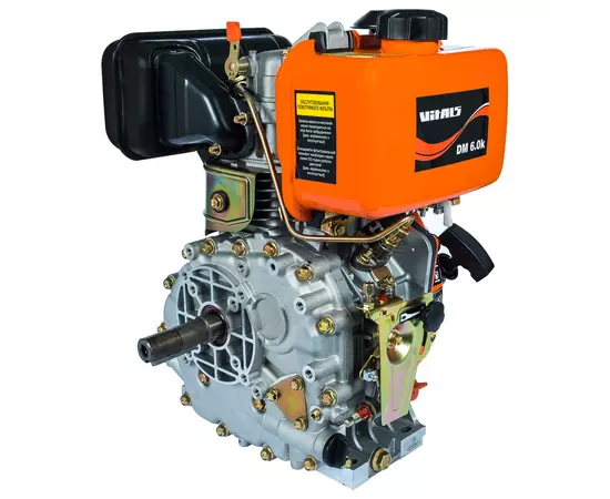 Двигун дизельний VITALS DM 6.0k (6 к.с., шпонка 25.4 мм), фото , зображення 4