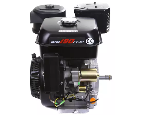Двигун бензиновий WEIMA WM190FE-S (16 к.с., шпонка 25 мм, електростартер), фото , зображення 3