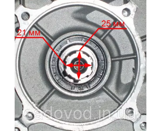 Двигун бензиновий WEIMA BT170F-Т/25 (7 к.с., шліц 25 мм), фото , зображення 15