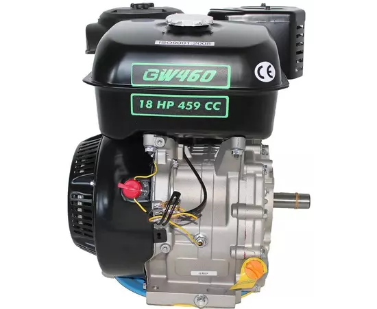 Двигун бензиновий GRUNWELT GW460F-S (18 к.с., шпонка 25 мм), фото , зображення 5