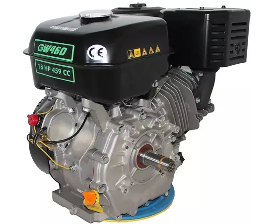 Двигун бензиновий GRUNWELT GW460F-S (18 к.с., шпонка 25 мм), фото , зображення 8