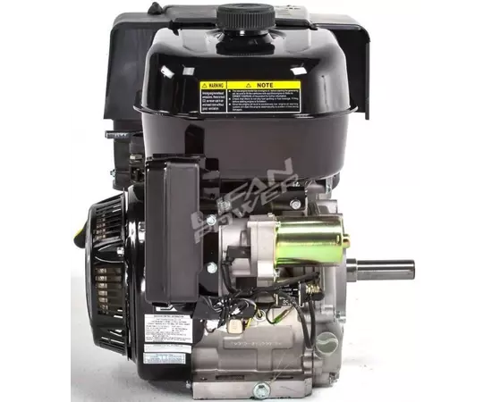 Двигун бензиновий LIFAN 190FD-3A (15 к.с., шпонка 25 мм., електростартер, котушка 3А), фото , зображення 4