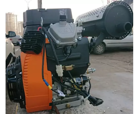 Двигун бензиновий LIFAN 2V80F-A (29 к.с., шпонка 25 мм., електростартер, котушка 20А), фото , зображення 14