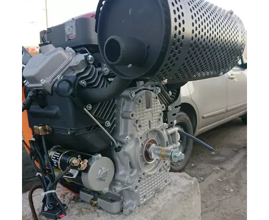 Двигун бензиновий LIFAN 2V80F-A (29 к.с., шпонка 25 мм., електростартер, котушка 20А), фото , зображення 15