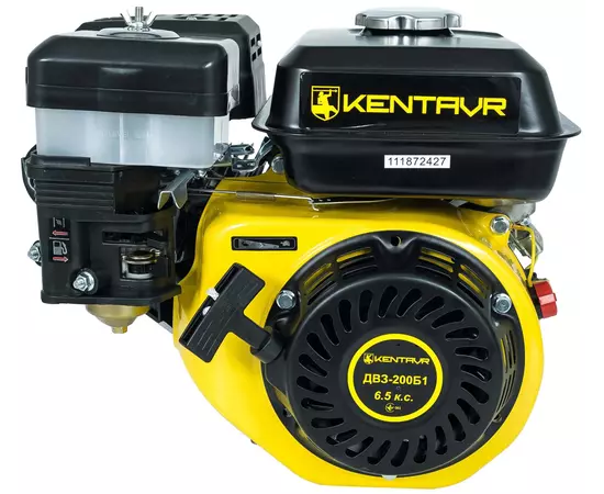 Двигун бензиновий КЕНТАВР ДВЗ-200Б1 (6.5 к.с., шпонка 20 мм), фото , зображення 5