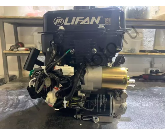 Двигун бензиновий LIFAN GS212E SPORT (13 к.с., шпонка 20 мм., електростартер), фото , зображення 9