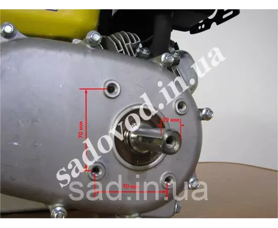 Двигатель бензиновый SADKO GE-200R PRO (6.5 л.с., шпонка 19 мм), фото , изображение 18