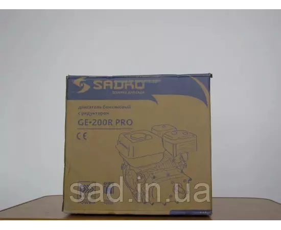 Двигатель бензиновый SADKO GE-200R PRO (6.5 л.с., шпонка 19 мм), фото , изображение 20