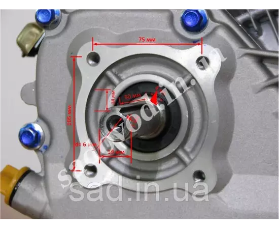 Двигун бензиновий SADKO GE-200 Pro (6.5 к.с., шпонка 19 мм), фото , зображення 5