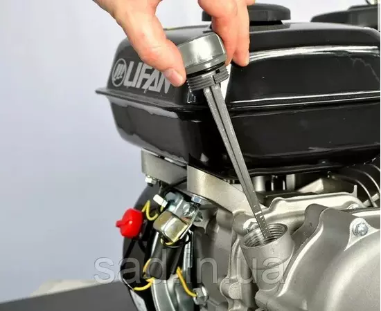 Двигатель бензиновый LIFAN LF168F-2R (6.5 л.с., шпонка 20 мм, редуктор, сцепление), фото , изображение 11