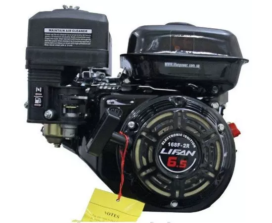 Двигатель бензиновый LIFAN LF168F-2 (6 л.с., шпонка 20 мм), фото , изображение 4