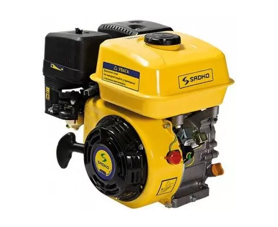 Двигатель бензиновый SADKO GE-200 Pro (6.5 л.с., шпонка 19 мм), фото , изображение 2