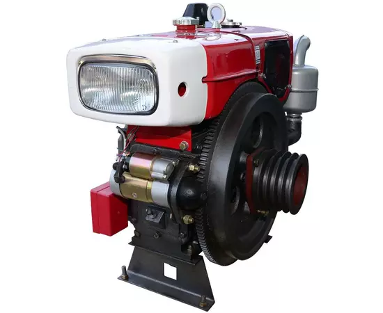 Двигун дизельний КЕНТАВР ДД195ВЕ (12 к.с., маховик, електростартер), фото , зображення 3