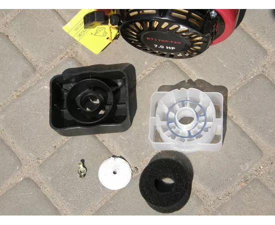 Двигун бензиновий WEIMA BT170F-T/20 (7 к.с., шліц 20 мм, для WM1100C), фото , зображення 7