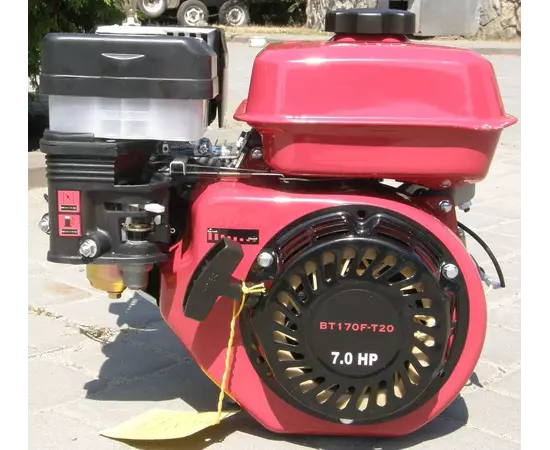 Двигун бензиновий WEIMA BT170F-T/20 (7 к.с., шліц 20 мм, для WM1100C), фото , зображення 8