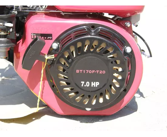 Двигун бензиновий WEIMA BT170F-T/20 (7 к.с., шліц 20 мм, для WM1100C), фото , зображення 9