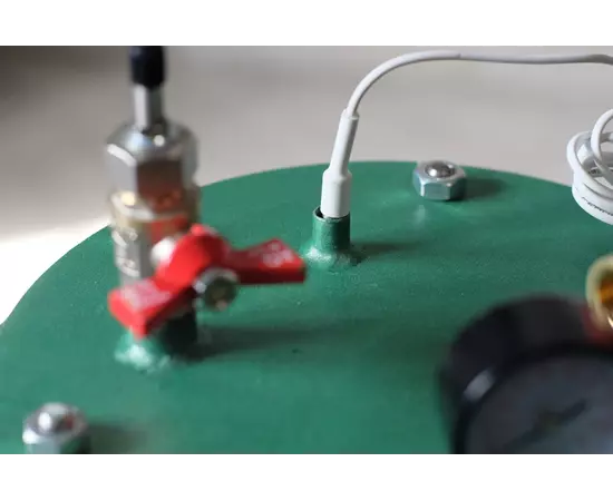 Автоклав Укрпромтех УТех8 electro, на 8 банок, электрический, углеродная сталь, 15 л., универсальный, для тушенки, крышка болты, фото , изображение 4