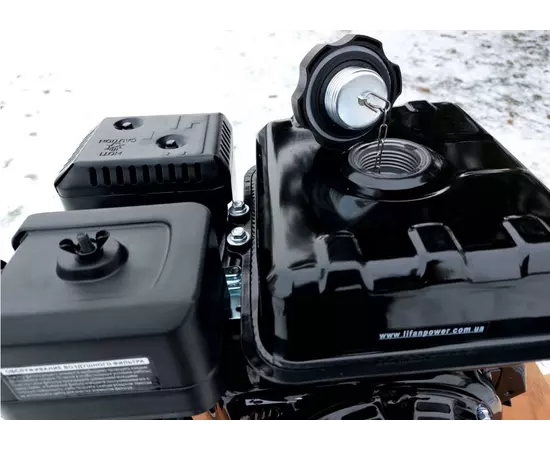 Двигатель бензиновый LIFAN LF170FD-T 3A Heavy Duty (7.8 л.с, шпонка 20 мм, электростартер), фото , изображение 9