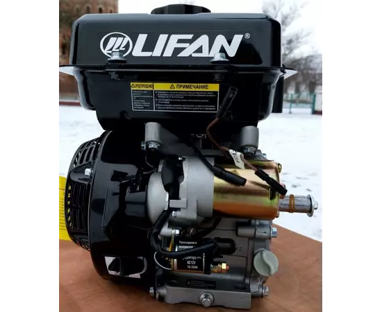 Двигатель бензиновый LIFAN LF170FD-T 3A Heavy Duty (7.8 л.с, шпонка 20 мм, электростартер), фото , изображение 10