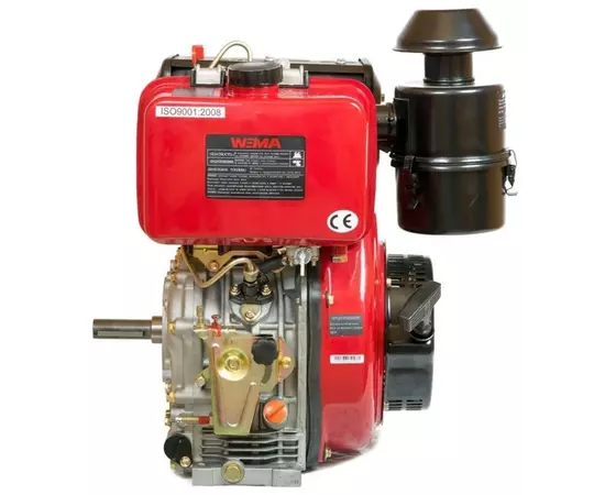 Двигун дизельний WEIMA WM192FE (14 к.с., шпонка 25 мм, електростартер), фото , зображення 6