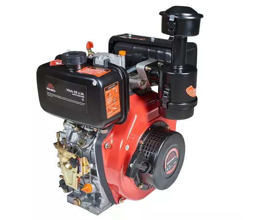 Двигун дизельний Vitals DE 6.0k (6 к.с., шпонка 25.40 мм), фото , зображення 4