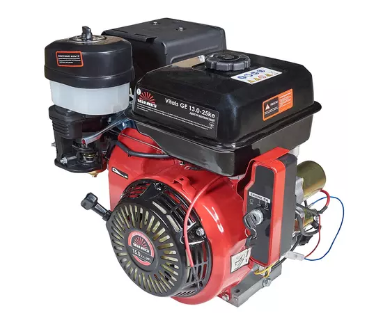 Двигун бензиновий Vitals GE 15.0-25ke (15 к.с., шпонка 25.40 мм), фото , зображення 3