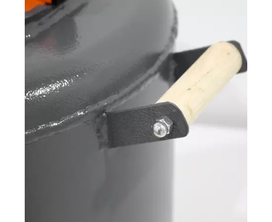 Автоклав Домашній Майстер 16, на 16 банок, газовий, вуглецева сталь, 28 л., для тушонки, самопритискна кришка, фото , зображення 5