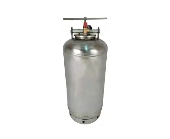 Автоклав ЛАН, на 32 банки, електричний, нержавійка, для тушонки, кришка гвинт, фото 