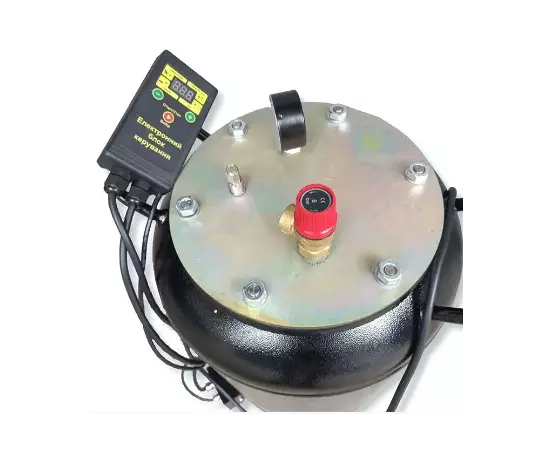 Автоклав ЛАН, на 32 банки, електричний, вуглецева сталь, для тушонки, кришка болт, фото , зображення 3