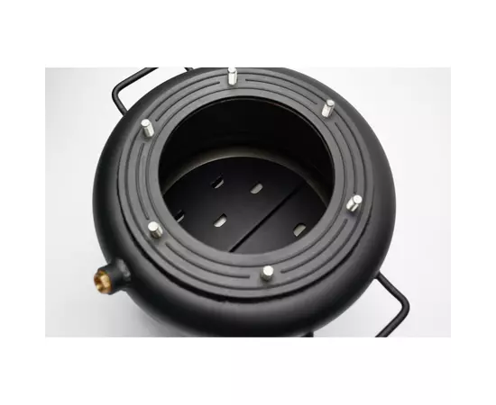 Автоклав Укрпромтех УТех24, на 24 банки, газовий, вуглецева сталь, 30 л., для тушонки, кришка болти, фото , зображення 7