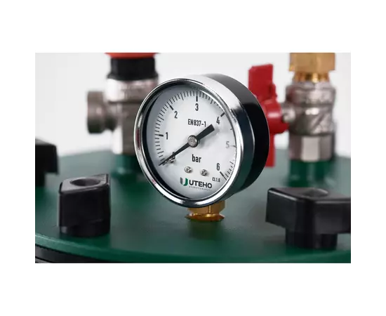 Автоклав Укрпромтех УТех8, на 8 банок, газовый, углеродная сталь, 15 л., для тушенки, крышка болты, фото , изображение 6