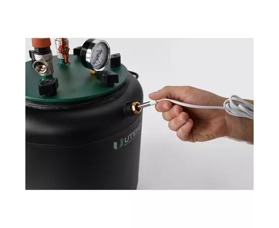 Автоклав Укрпромтех УТех24 electro, на 24 банки, електричний, вуглецева сталь, 35 л., універсальний, для тушонки, кришка болти, фото , зображення 4