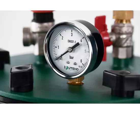 Автоклав Укрпромтех УТех40, на 40 банок, газовий, вуглецева сталь, 50 л., для тушкування, кришка болти, фото , зображення 4