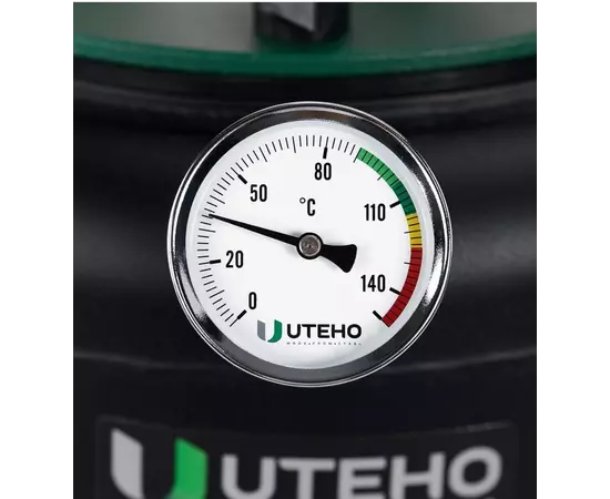 Автоклав Укрпромтех УТех40, на 40 банок, газовий, вуглецева сталь, 50 л., для тушкування, кришка болти, фото , зображення 14