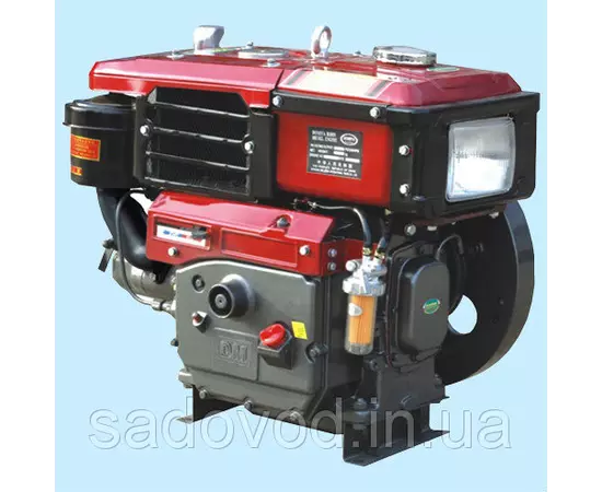 Двигатель дизельный BULAT R190NЕ (10.5 л.с., маховик, электростартер), фото , изображение 2